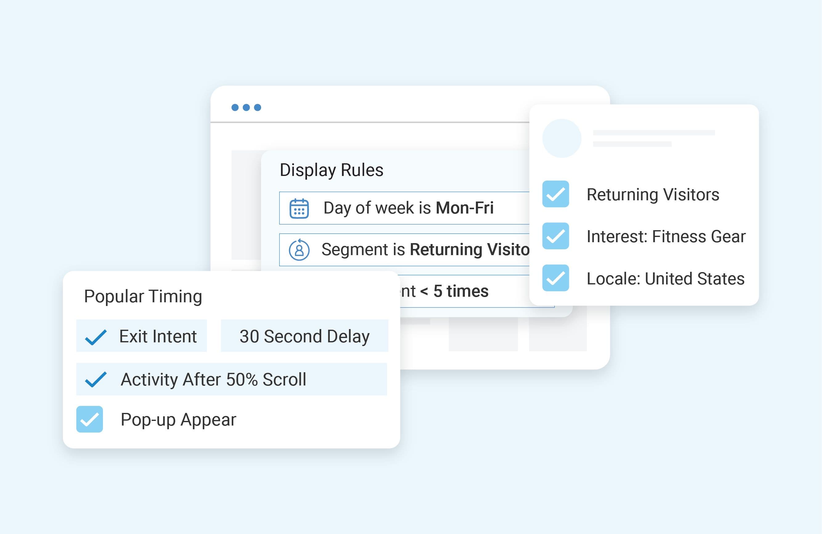 Display and frequency controls