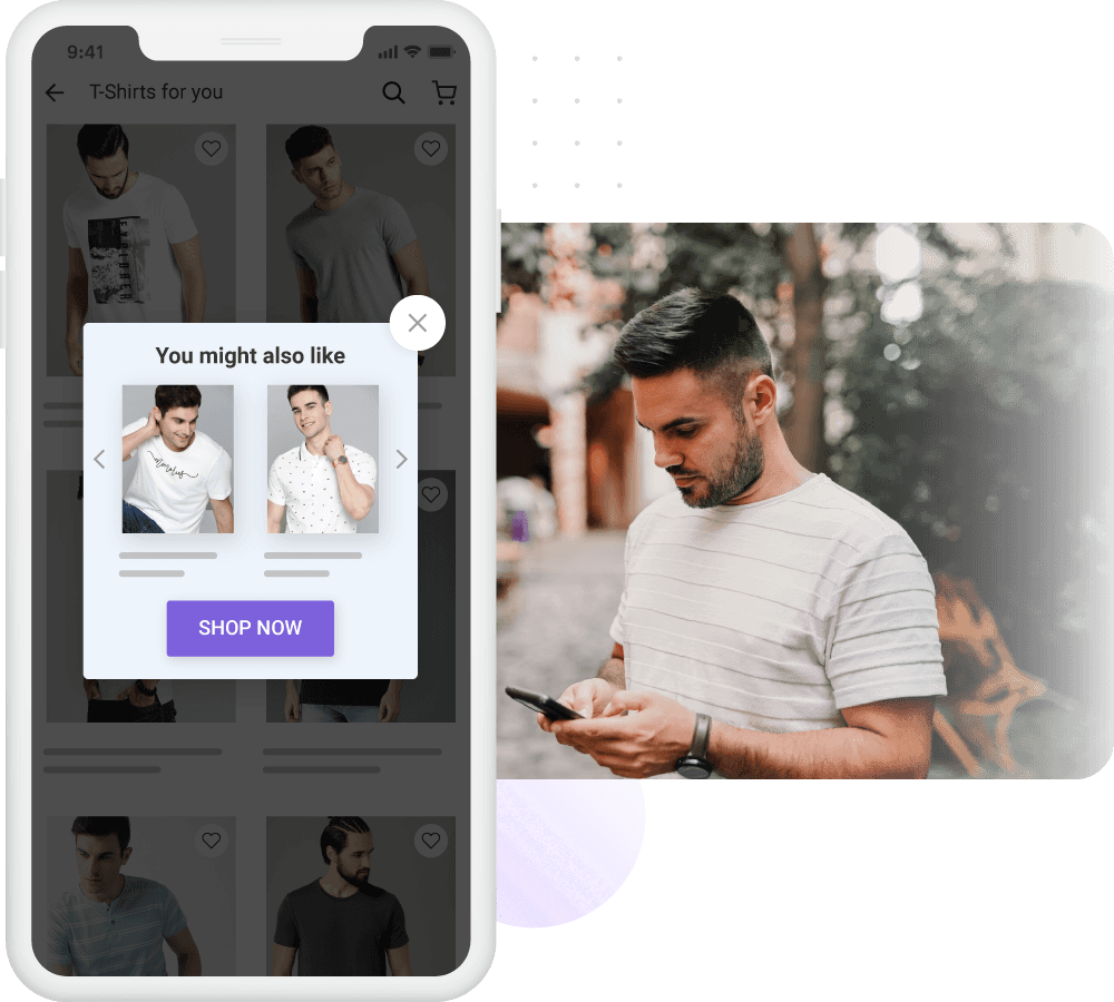 In-app recommendations