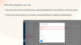 Sendgrid  Built by: NotifyVisitors   
