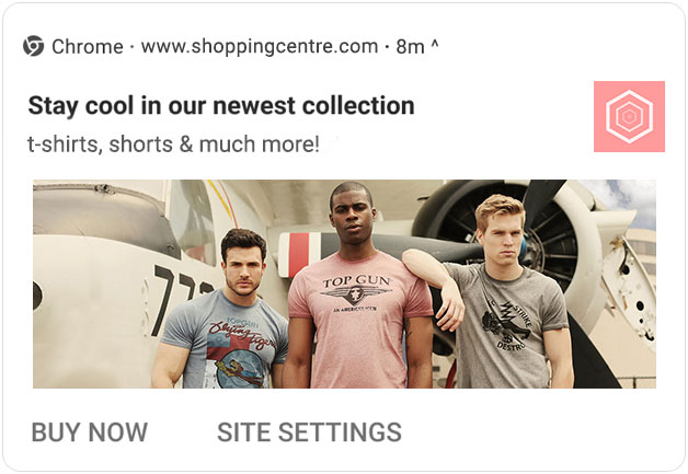 Show the fresh arrivals