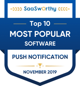 most popular push notification company