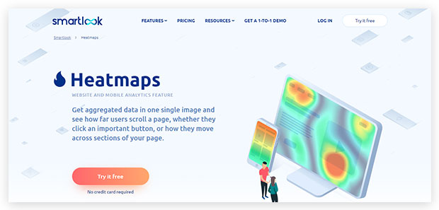 Smartlook Heatmap