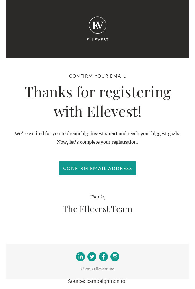 Webinar Confirmation Email
