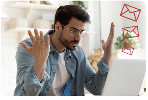 Poor image-to-text ratio