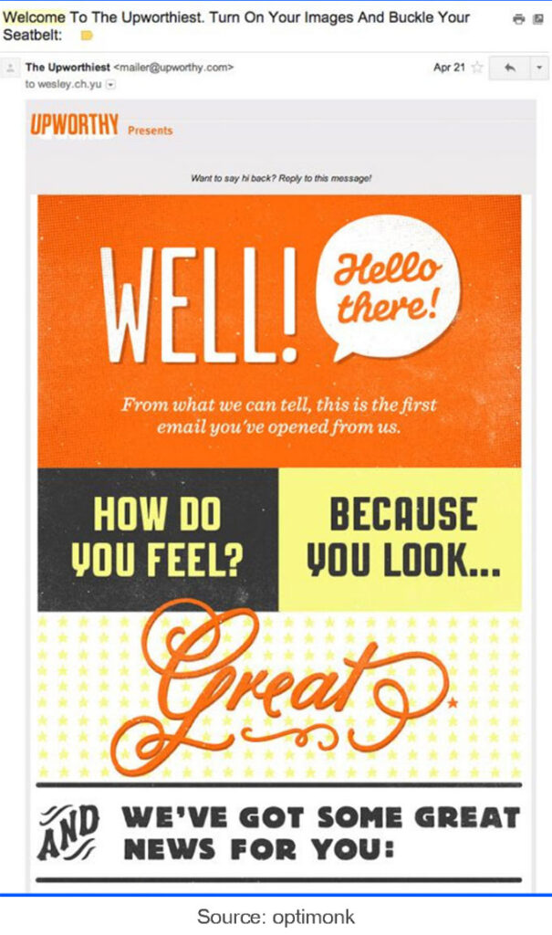 Upworthy – (Hello email)
