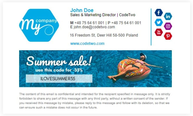 Use a call to action (CTA)