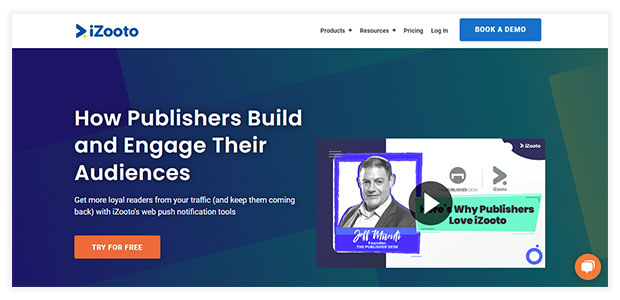 iZootoo Web Push Notifications
