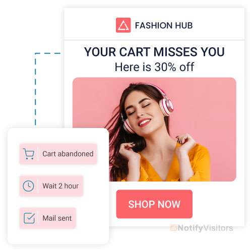 Abandoned cart emails
