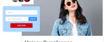 Offer discounts for visitors who sign up