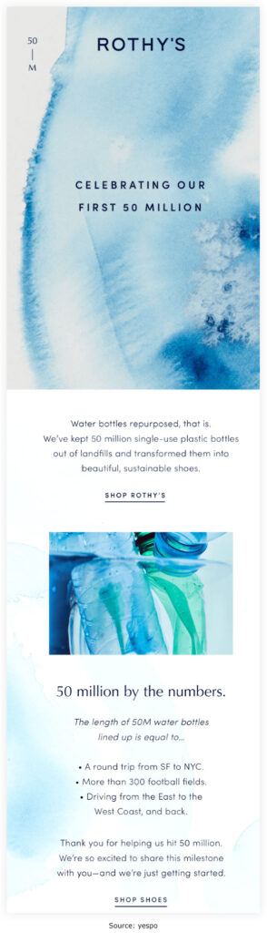 Our first 50 Million