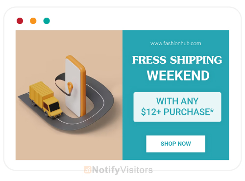 Promote free shipping