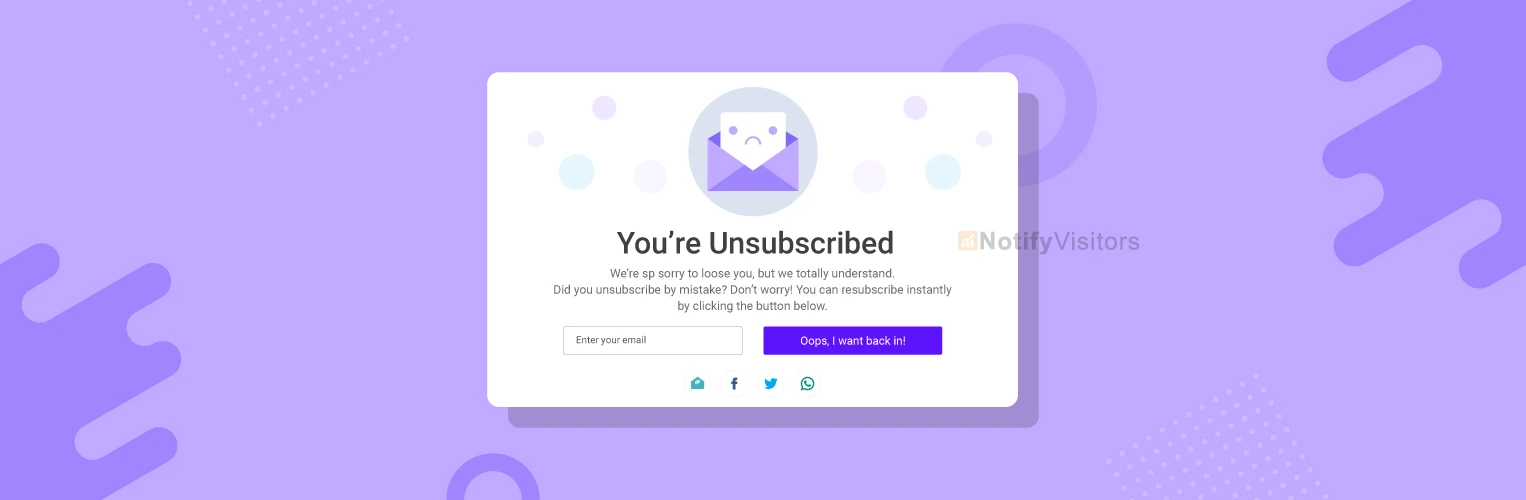 unsubscribe page best practices