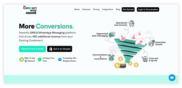 The Convertway SMS + WhatsApp Marketing