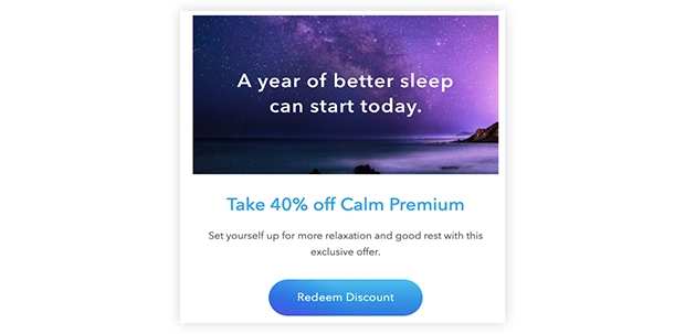 Redeem Discount (Calm) 