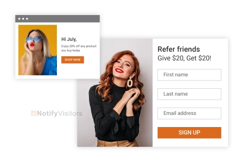 Converting Website Visitors into Customers