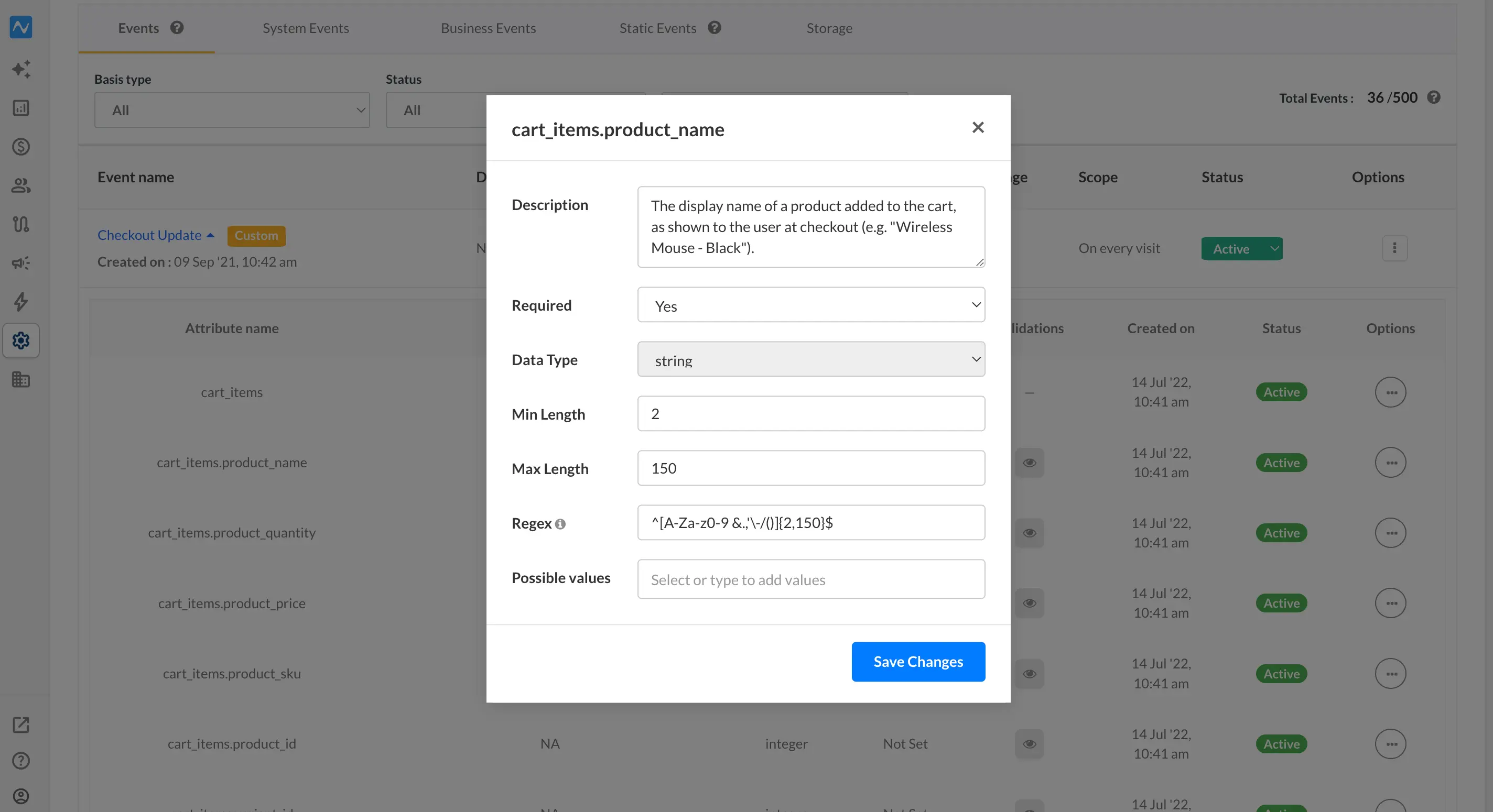 Custom data validations: keep bad data out of your events and attributes