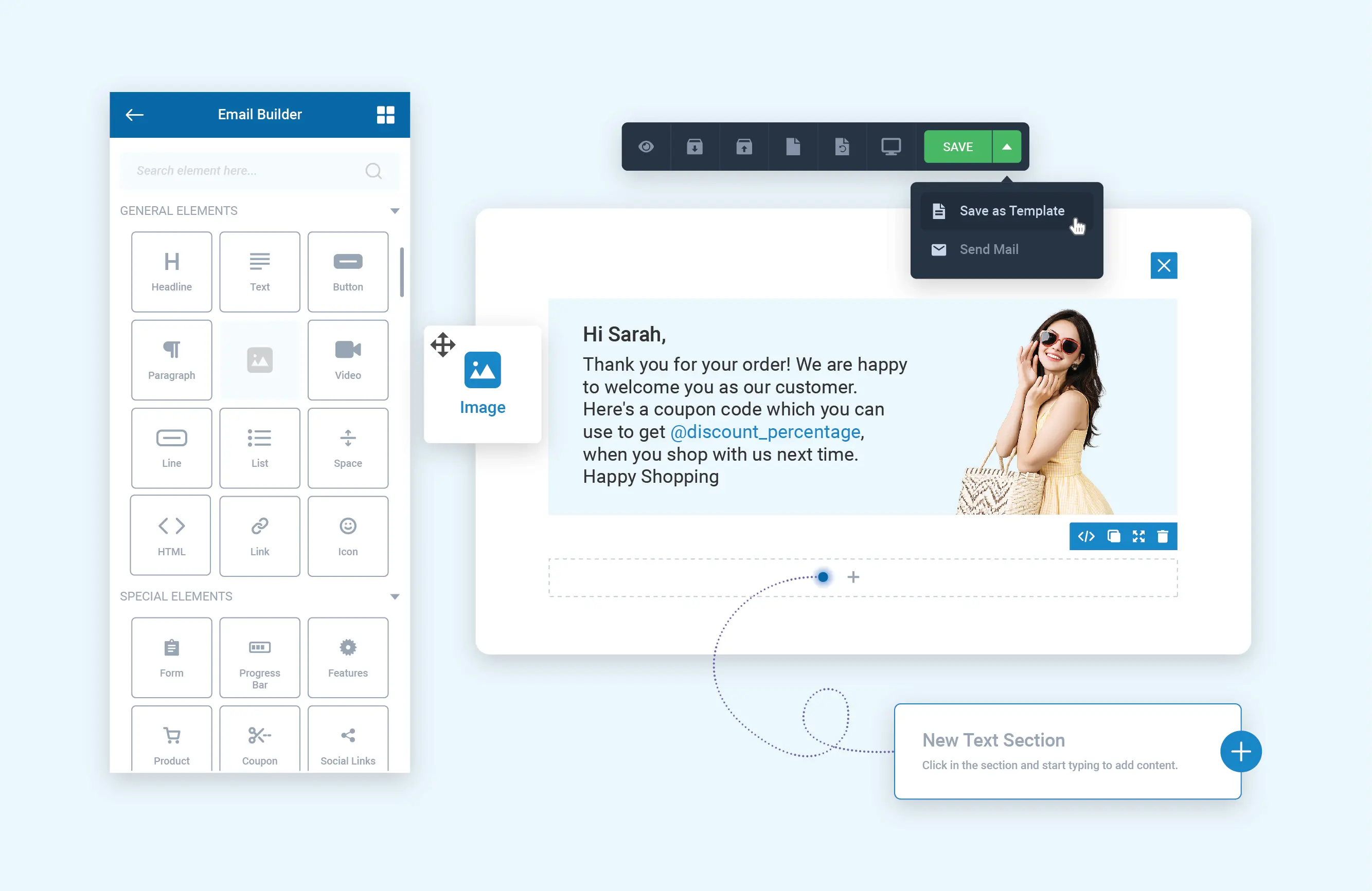 Effortless campaign creation & personalisation