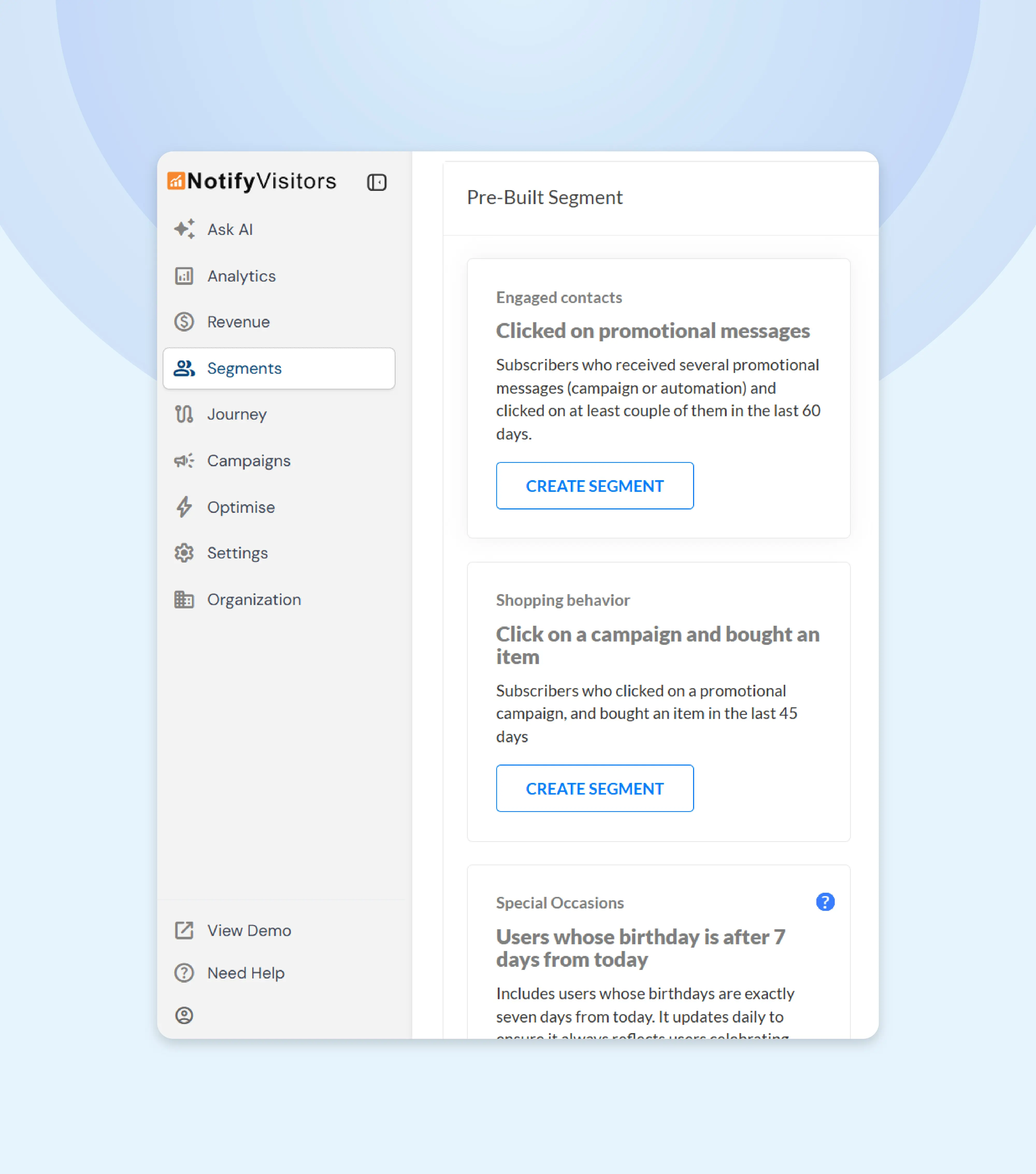Segmentation Builder