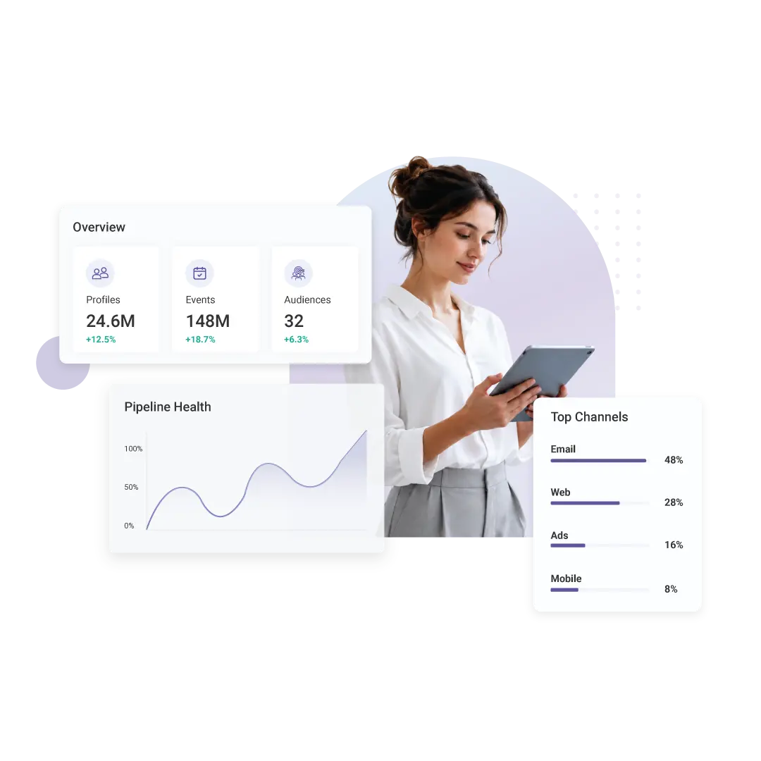 Operational Efficiency CDP for leaner, faster data teams