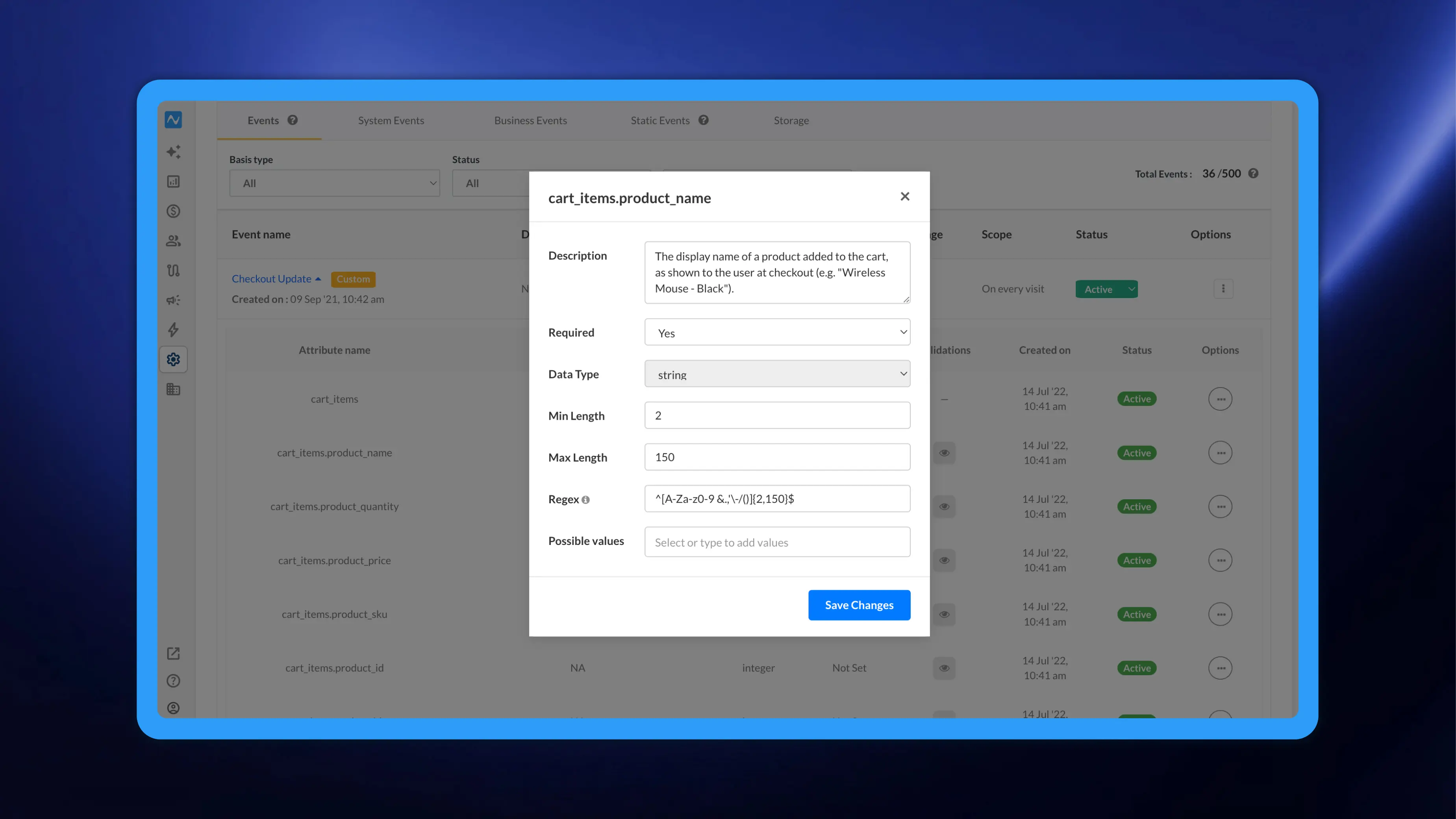 Custom data validations: keep bad data out of your events and attributes