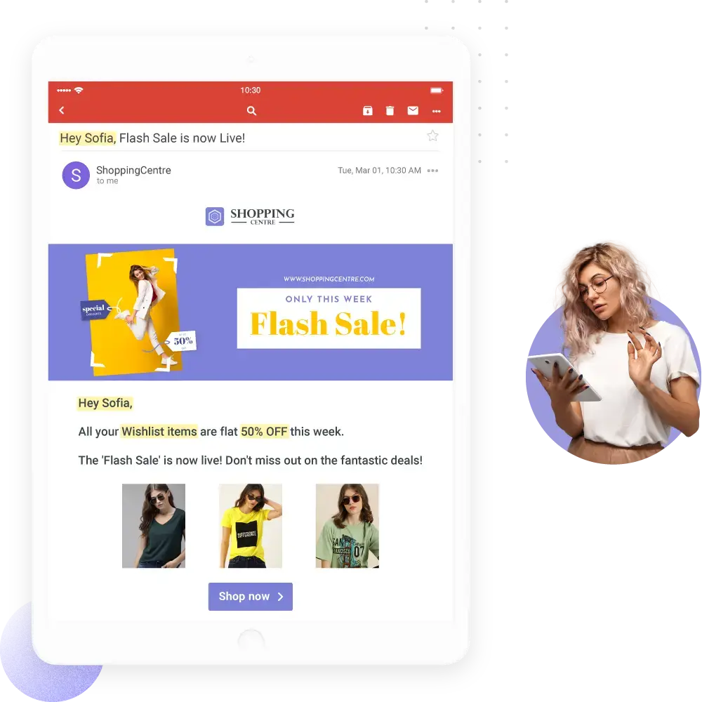 Build and Send personalised newsletters